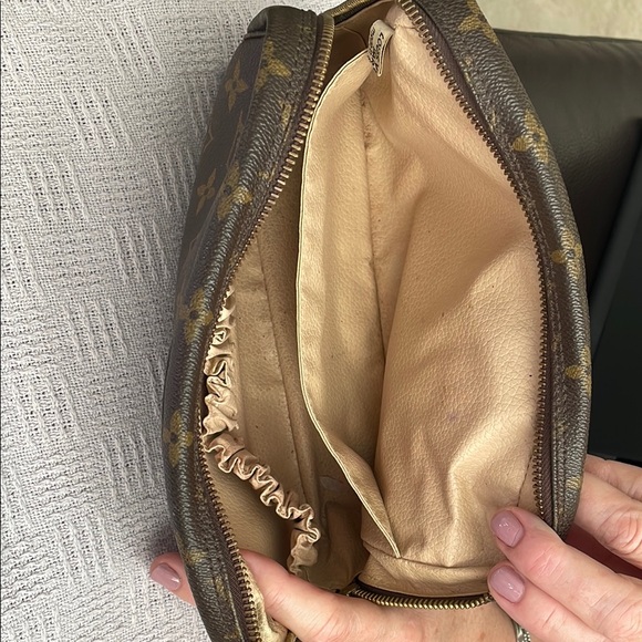 Brown Monogram Clutch - Picture 1 of 4